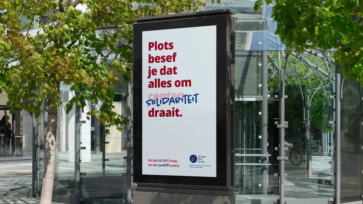 Plots besef je dat alles om centen overwrite solidariteit draait