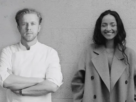 Portretfoto van Seppe Nobels en Maïté Meeûs